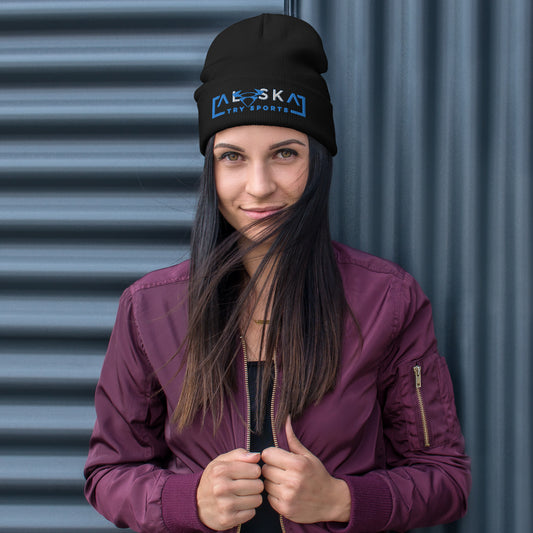 Alaska Try-Sports Embroidered Beanie